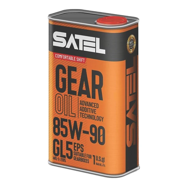 روغن گیربکس ساتل SATEL 85W-90 GL-5 حجم ۹۴۶ میلی‌لیتر